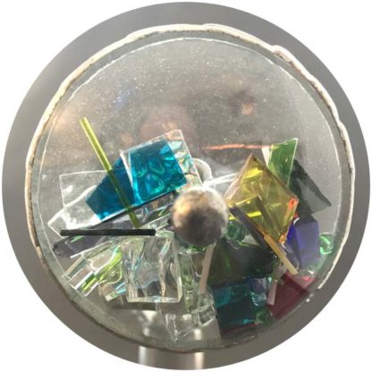 Small Variegated Blue Parlor - Image 2