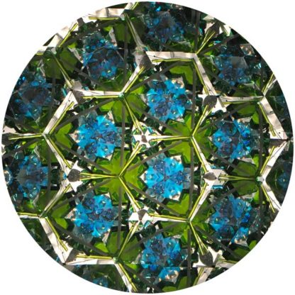 Small Variegated Blue Parlor - Image 4