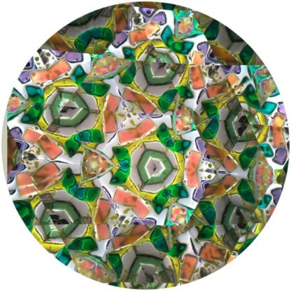 Pale Yellow Iridized - Image 3