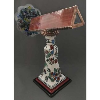 Painted Base - Red Glass