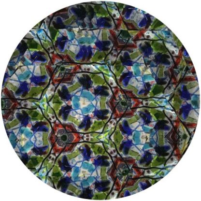 Painted Base - Red Glass - Image 2