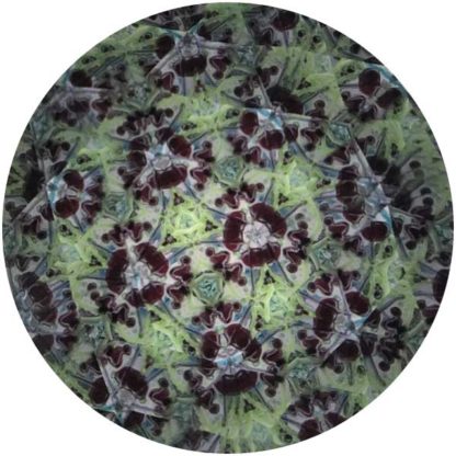 Milk Glass - Marbleized Green Glass - Image 3