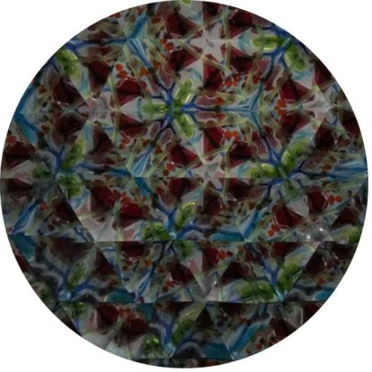 Iridized Red on Red - Image 2
