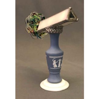 Faux Wedgewood - Iridized Pearl Glass