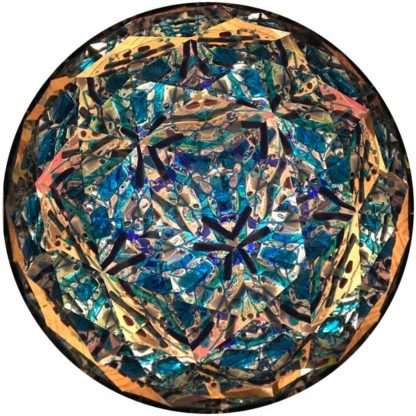 Blue Willow-ware - Variegated Blue Glass - Image 4