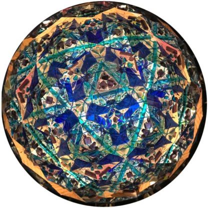 Blue Willow-ware - Variegated Blue Glass - Image 3