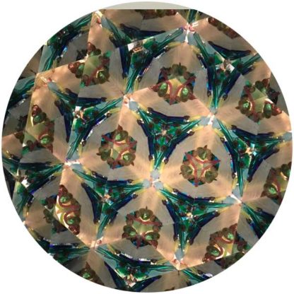 Clear Glass Pedestal - Turquoise Glass - Image 5