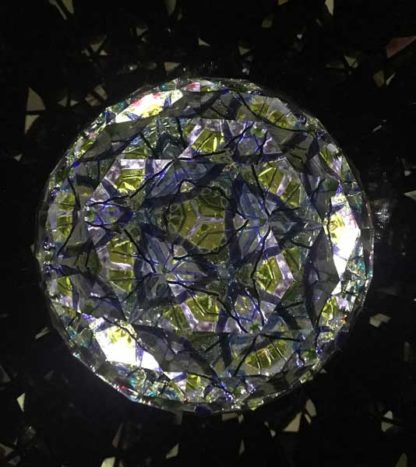 P100 Baroque Base - Greens & Amber Glass - Image 5