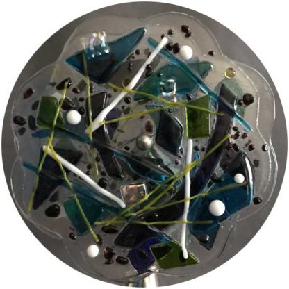 P102 Iridized Light Turquoise - Silver Base - Image 2