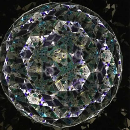 P102 Iridized Light Turquoise - Silver Base - Image 3