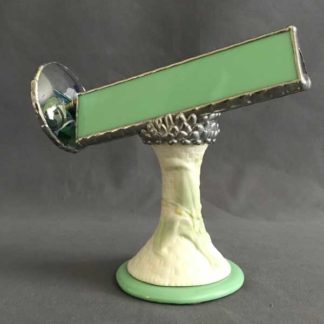 P104 Pale Green Glass - Ceramic Base