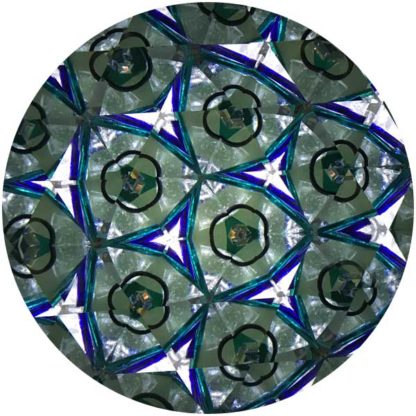 P104 Pale Green Glass - Ceramic Base - Image 2
