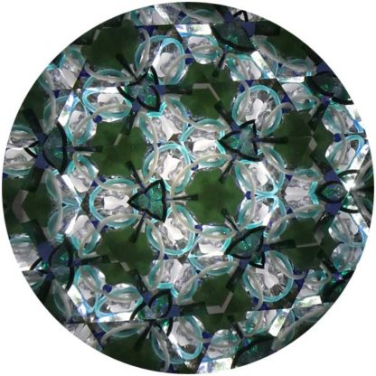 P104 Pale Green Glass - Ceramic Base - Image 3