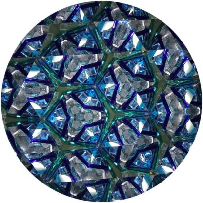 P104 Pale Green Glass - Ceramic Base - Image 4