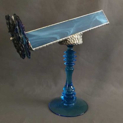 P105 Stringed Turquoise Glass