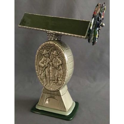 P79 Vintage Jim Beam Decanter - Green Glass