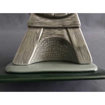 P79 Vintage Jim Beam Decanter - Green Glass - Image 3