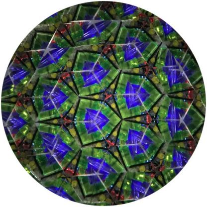 P88 Dark Forest Green Glass - Crystal Base - Image 4