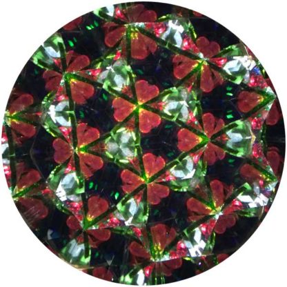 P96 Thrown Pottery Base - Marbleized Green Glass - Image 4