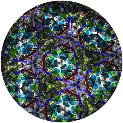 P99 Victorian Style Base - Marbleized Caramel Glass - Image 3