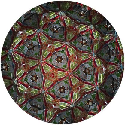 P111 Blown Glass Pedestal - Rich Marbleized Brown Glass - Image 5